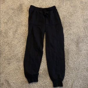 Black sweatpants